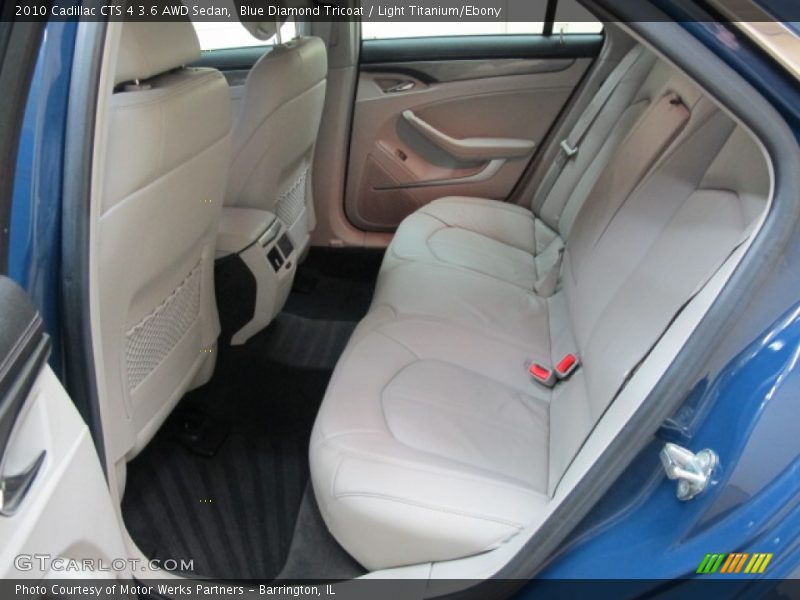 Blue Diamond Tricoat / Light Titanium/Ebony 2010 Cadillac CTS 4 3.6 AWD Sedan