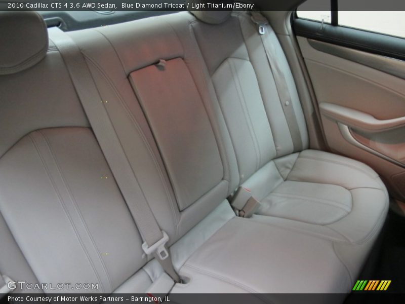 Blue Diamond Tricoat / Light Titanium/Ebony 2010 Cadillac CTS 4 3.6 AWD Sedan