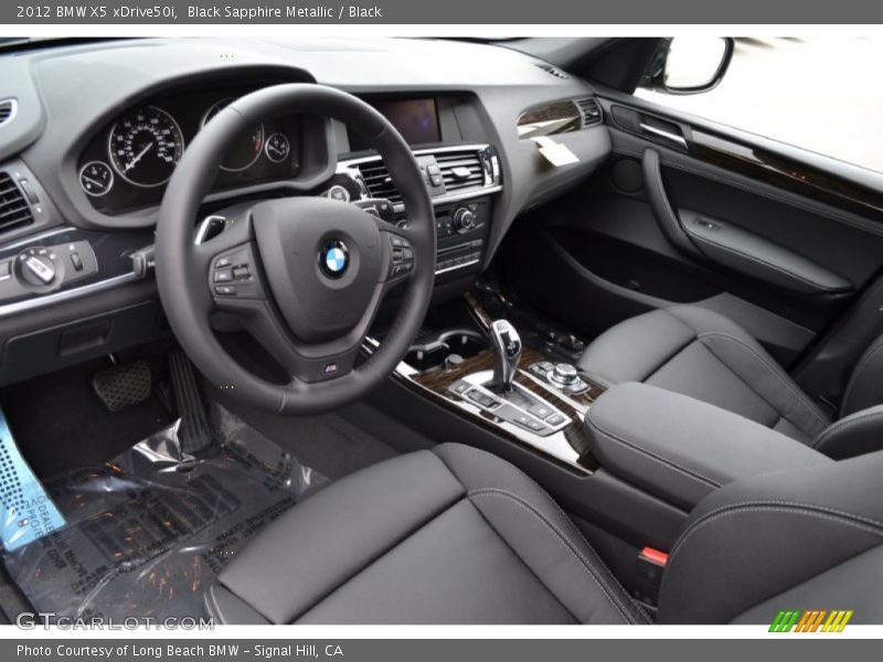 Black Sapphire Metallic / Black 2012 BMW X5 xDrive50i