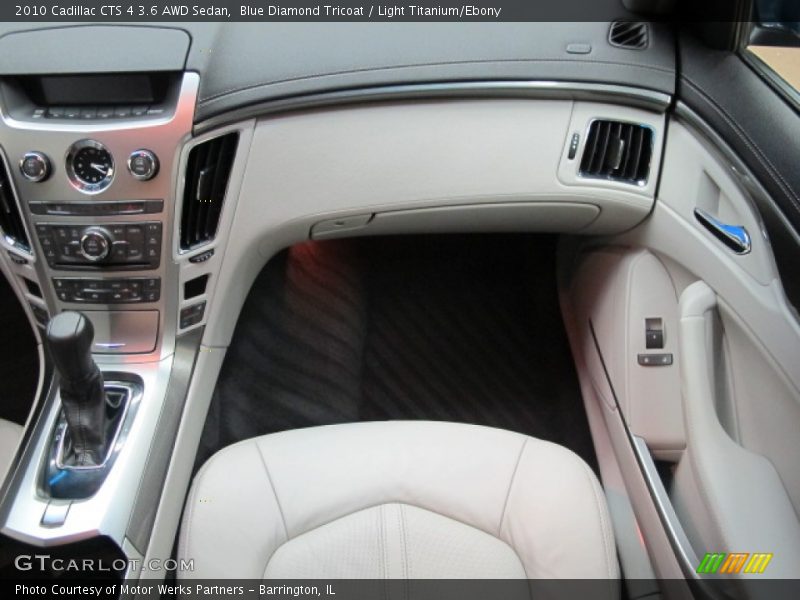 Blue Diamond Tricoat / Light Titanium/Ebony 2010 Cadillac CTS 4 3.6 AWD Sedan