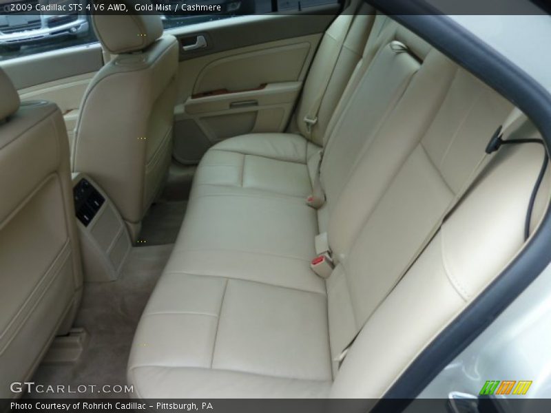 Gold Mist / Cashmere 2009 Cadillac STS 4 V6 AWD