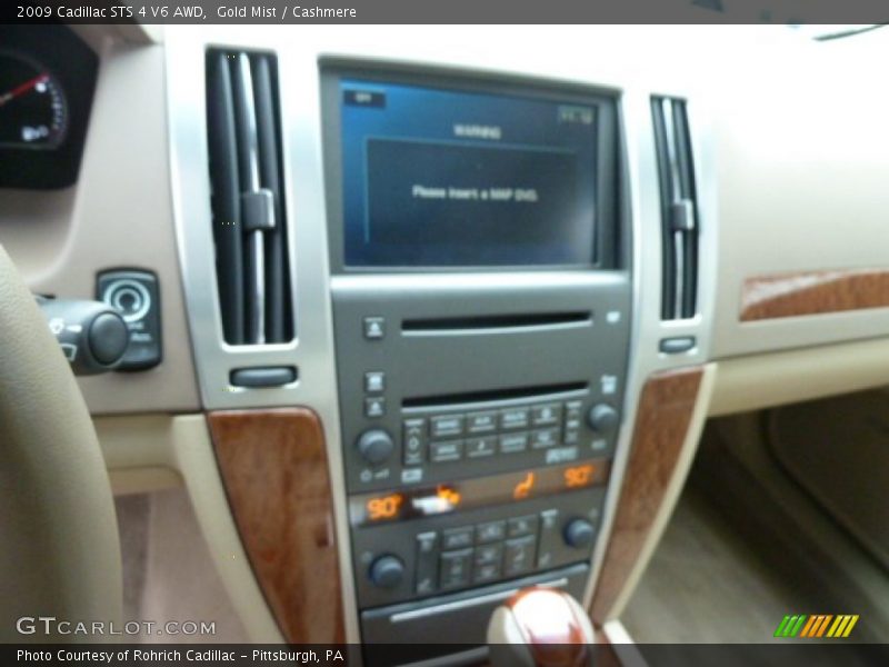 Gold Mist / Cashmere 2009 Cadillac STS 4 V6 AWD