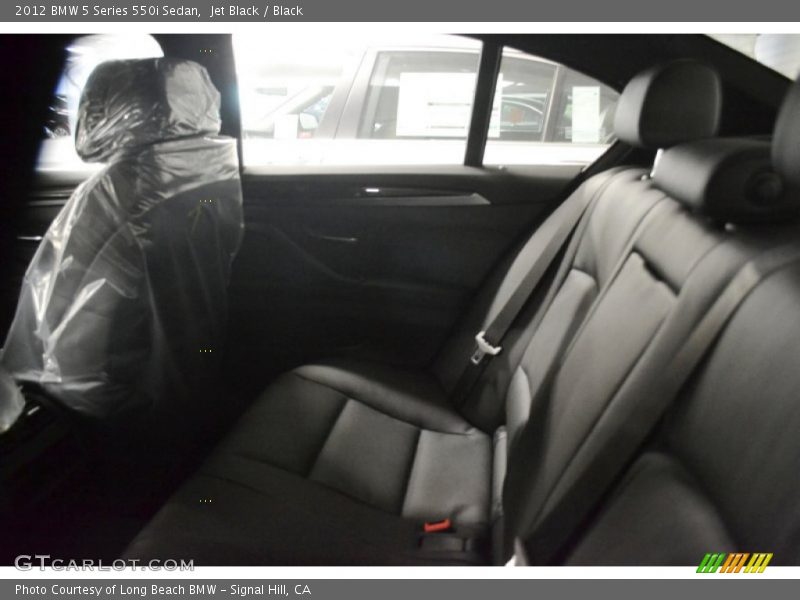 Jet Black / Black 2012 BMW 5 Series 550i Sedan