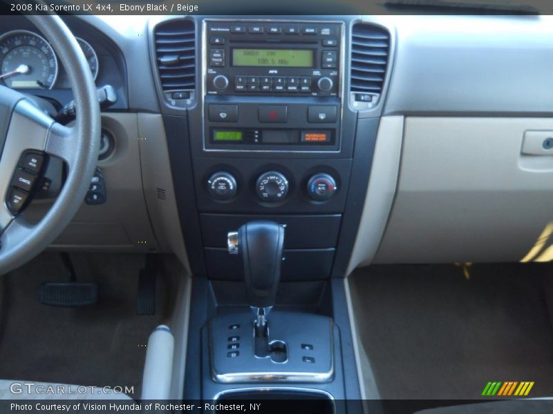 Ebony Black / Beige 2008 Kia Sorento LX 4x4