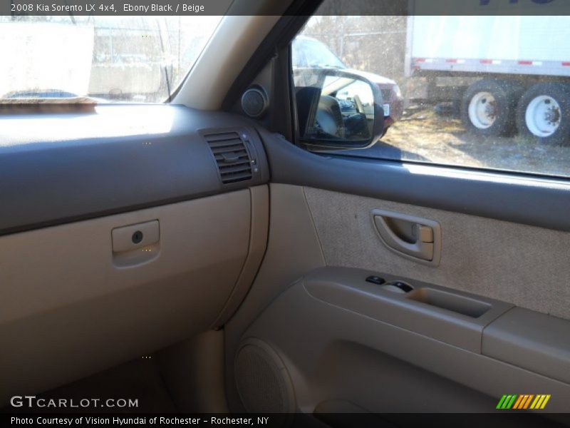 Ebony Black / Beige 2008 Kia Sorento LX 4x4