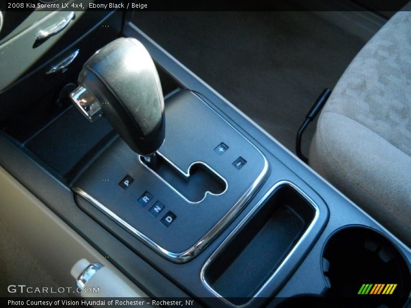 Ebony Black / Beige 2008 Kia Sorento LX 4x4