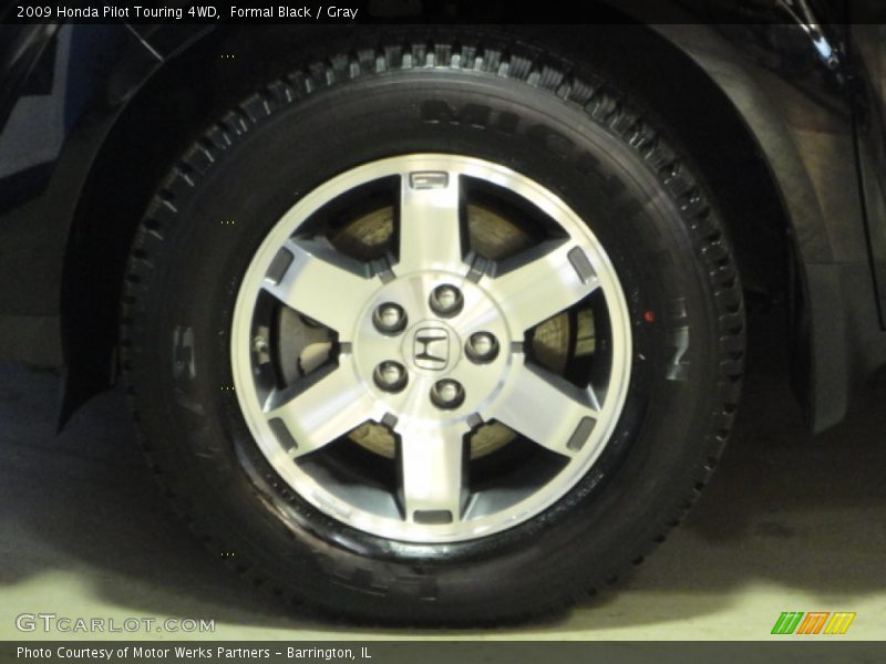 Formal Black / Gray 2009 Honda Pilot Touring 4WD