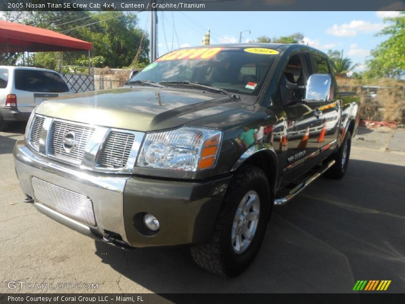 Canteen / Graphite/Titanium 2005 Nissan Titan SE Crew Cab 4x4