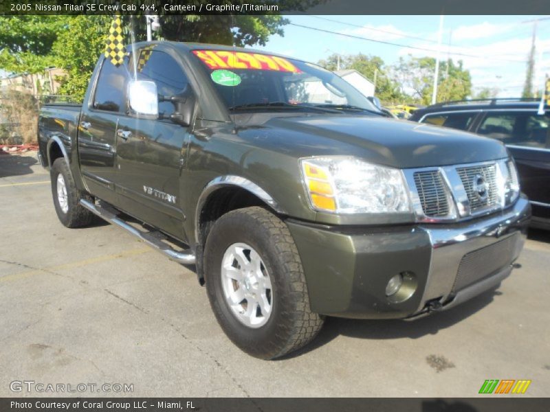 Canteen / Graphite/Titanium 2005 Nissan Titan SE Crew Cab 4x4