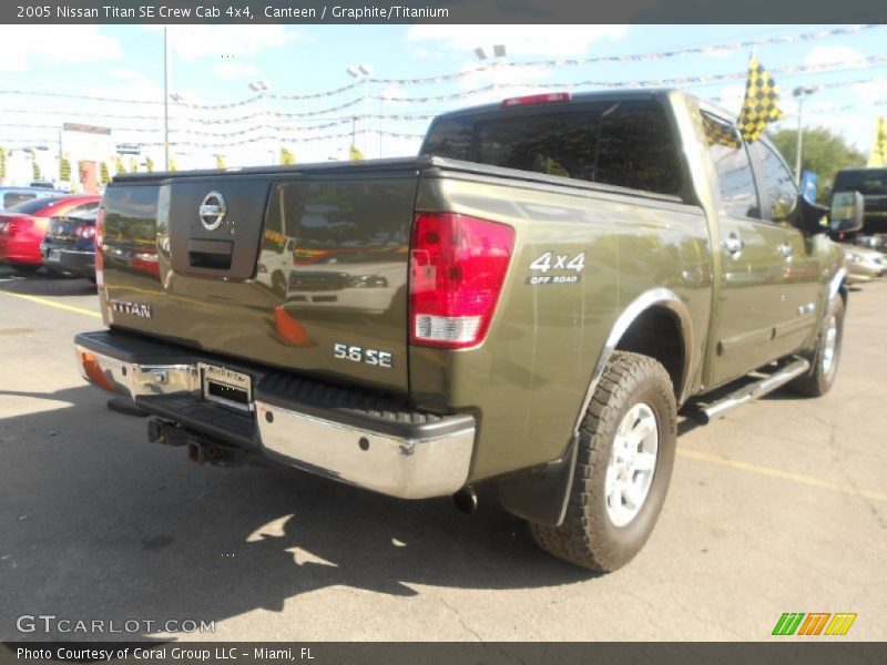 Canteen / Graphite/Titanium 2005 Nissan Titan SE Crew Cab 4x4