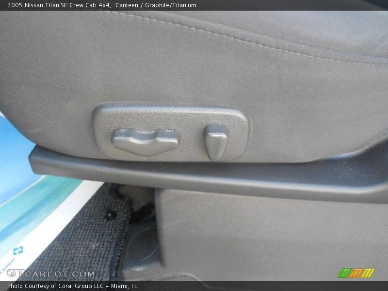 Canteen / Graphite/Titanium 2005 Nissan Titan SE Crew Cab 4x4