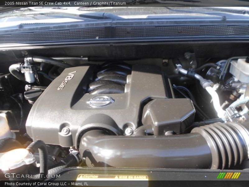 Canteen / Graphite/Titanium 2005 Nissan Titan SE Crew Cab 4x4