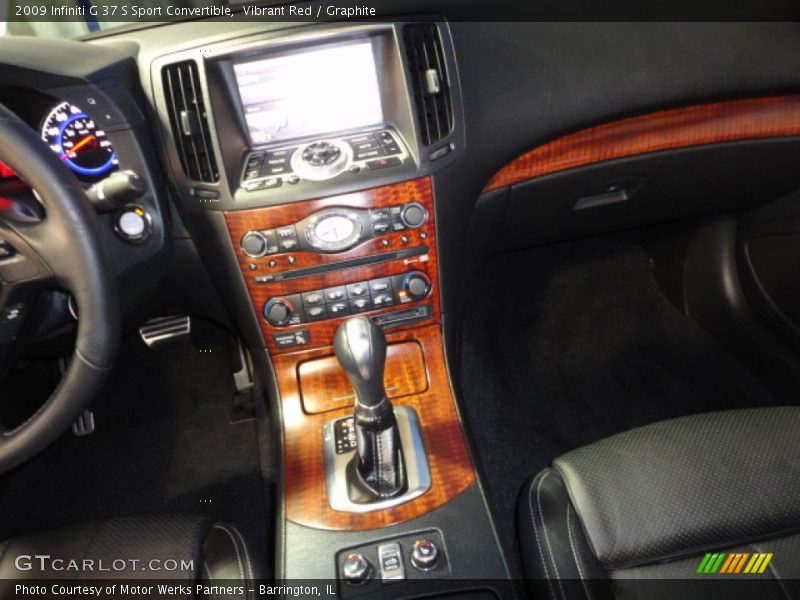 Vibrant Red / Graphite 2009 Infiniti G 37 S Sport Convertible