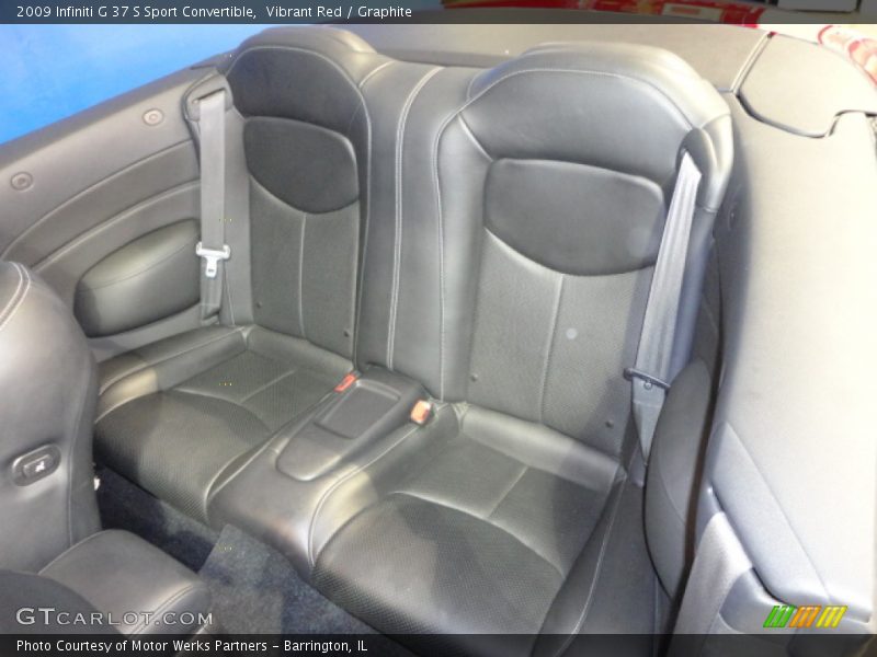 Vibrant Red / Graphite 2009 Infiniti G 37 S Sport Convertible