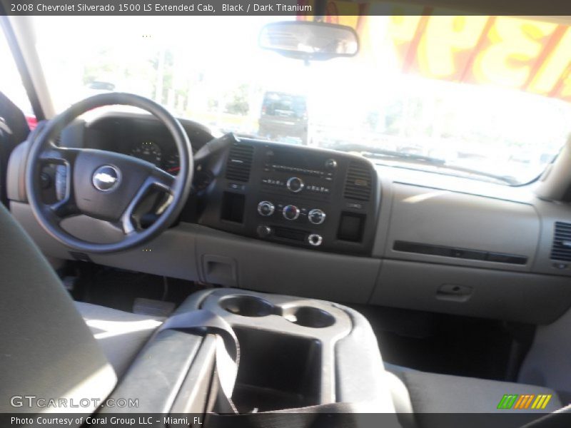 Black / Dark Titanium 2008 Chevrolet Silverado 1500 LS Extended Cab