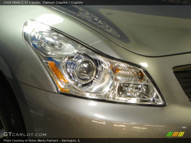Platinum Graphite / Graphite 2009 Infiniti G 37 x Sedan