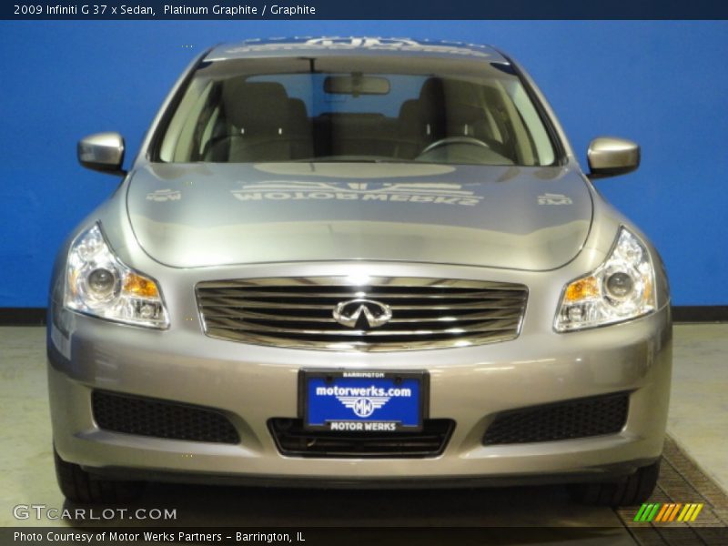 Platinum Graphite / Graphite 2009 Infiniti G 37 x Sedan