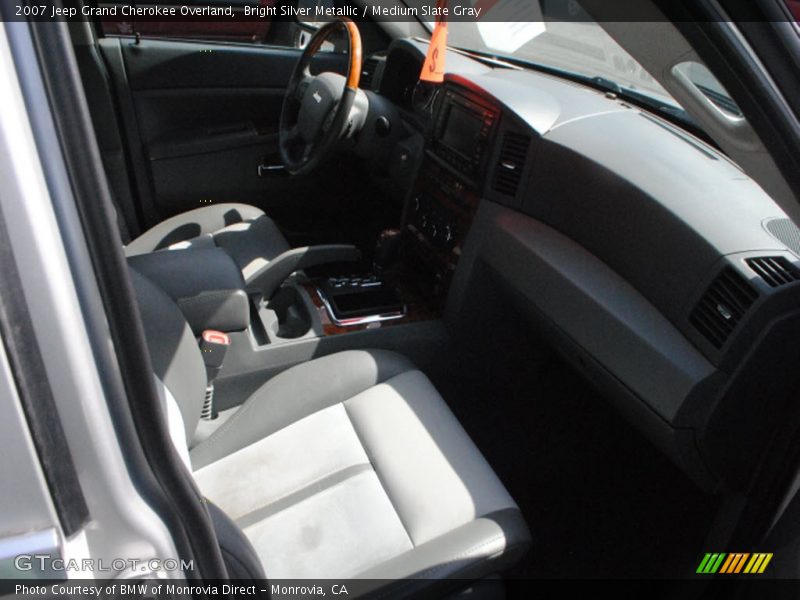 Bright Silver Metallic / Medium Slate Gray 2007 Jeep Grand Cherokee Overland