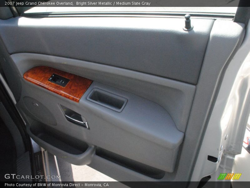 Bright Silver Metallic / Medium Slate Gray 2007 Jeep Grand Cherokee Overland
