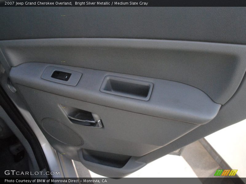 Bright Silver Metallic / Medium Slate Gray 2007 Jeep Grand Cherokee Overland