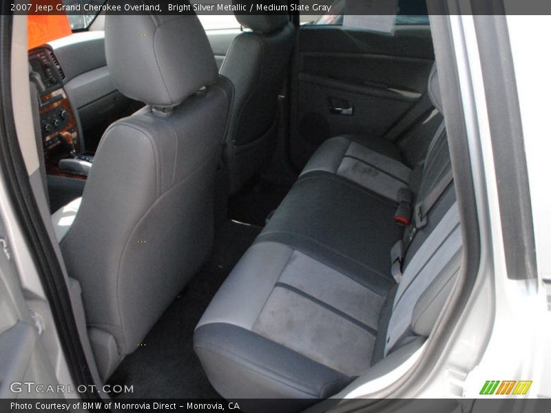 Bright Silver Metallic / Medium Slate Gray 2007 Jeep Grand Cherokee Overland