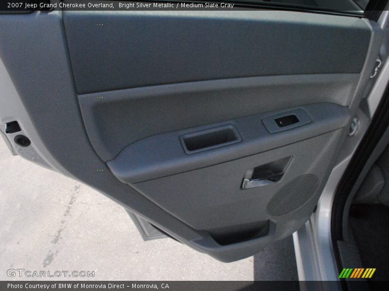 Bright Silver Metallic / Medium Slate Gray 2007 Jeep Grand Cherokee Overland