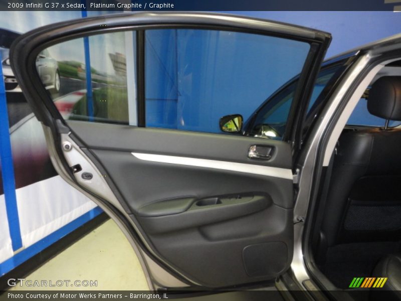 Platinum Graphite / Graphite 2009 Infiniti G 37 x Sedan