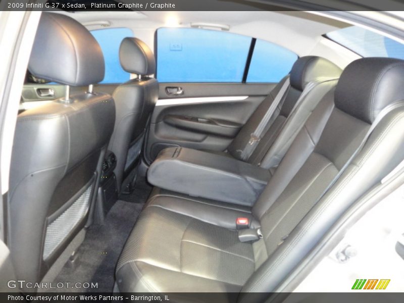 Platinum Graphite / Graphite 2009 Infiniti G 37 x Sedan