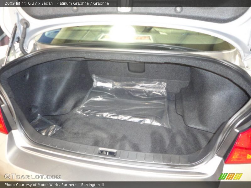 Platinum Graphite / Graphite 2009 Infiniti G 37 x Sedan