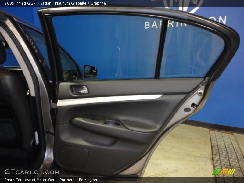 Platinum Graphite / Graphite 2009 Infiniti G 37 x Sedan