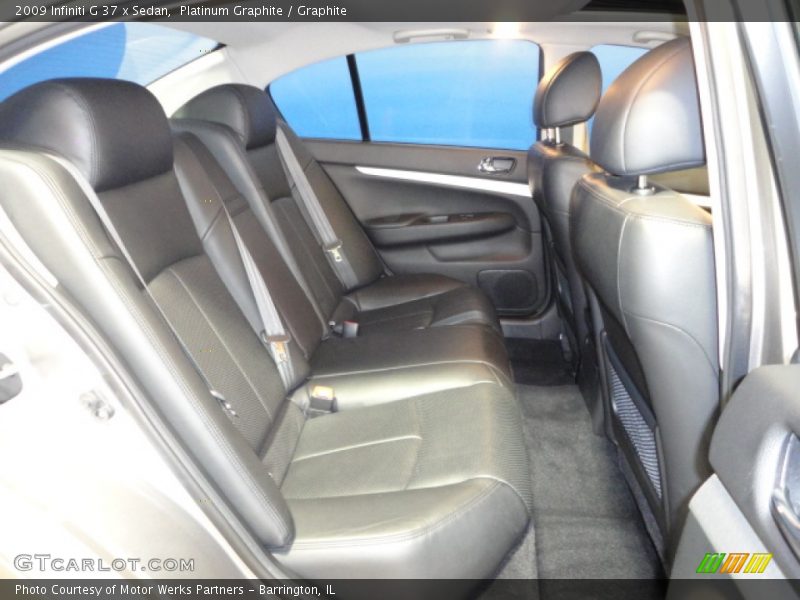 Platinum Graphite / Graphite 2009 Infiniti G 37 x Sedan