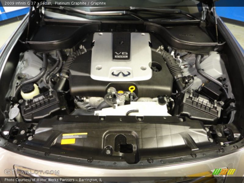 Platinum Graphite / Graphite 2009 Infiniti G 37 x Sedan