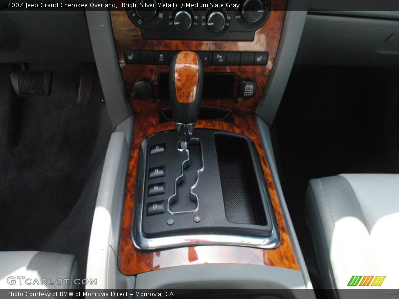 Bright Silver Metallic / Medium Slate Gray 2007 Jeep Grand Cherokee Overland