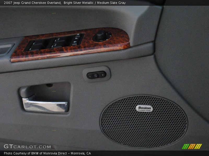Bright Silver Metallic / Medium Slate Gray 2007 Jeep Grand Cherokee Overland