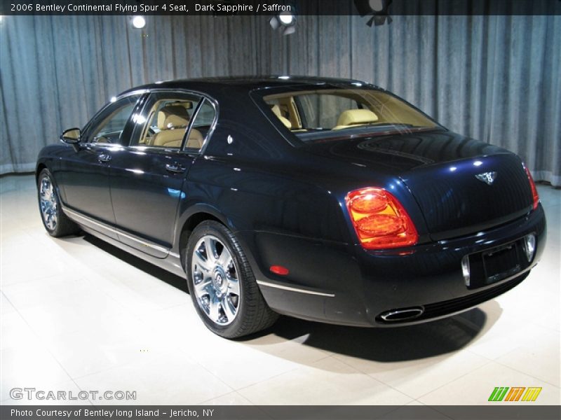 Dark Sapphire / Saffron 2006 Bentley Continental Flying Spur 4 Seat