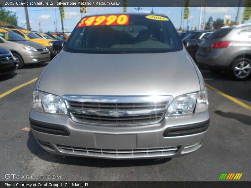Silverstone Metallic / Medium Gray 2005 Chevrolet Venture LS