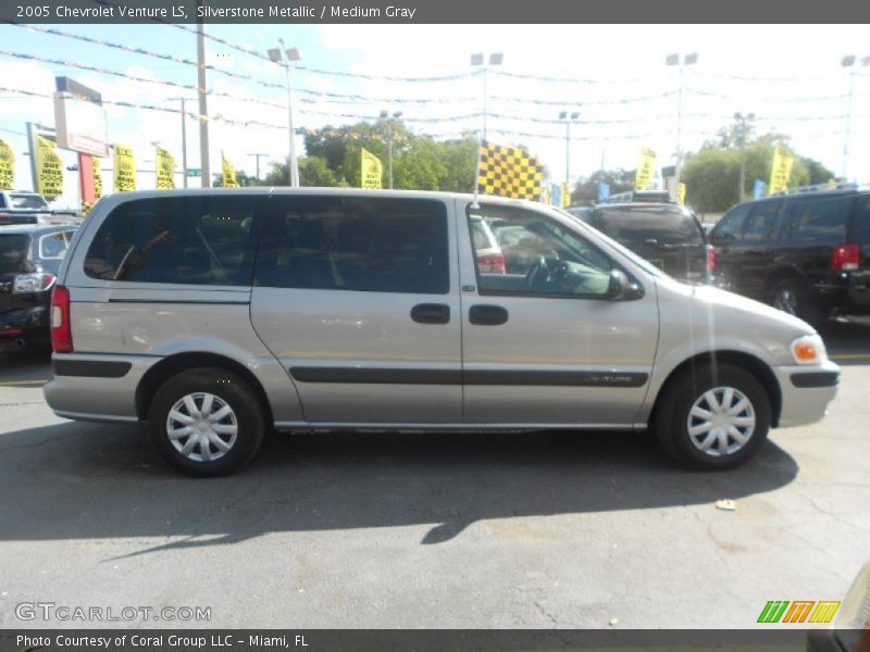 Silverstone Metallic / Medium Gray 2005 Chevrolet Venture LS
