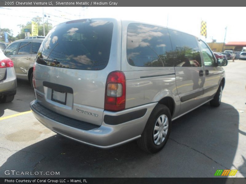 Silverstone Metallic / Medium Gray 2005 Chevrolet Venture LS