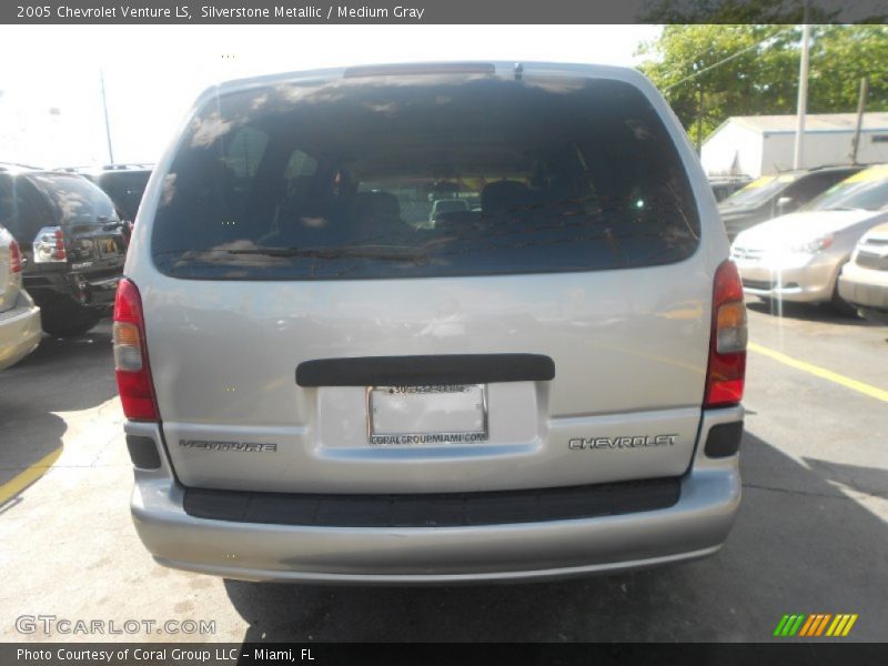 Silverstone Metallic / Medium Gray 2005 Chevrolet Venture LS