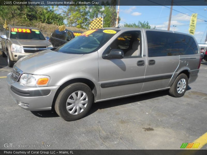 Silverstone Metallic / Medium Gray 2005 Chevrolet Venture LS