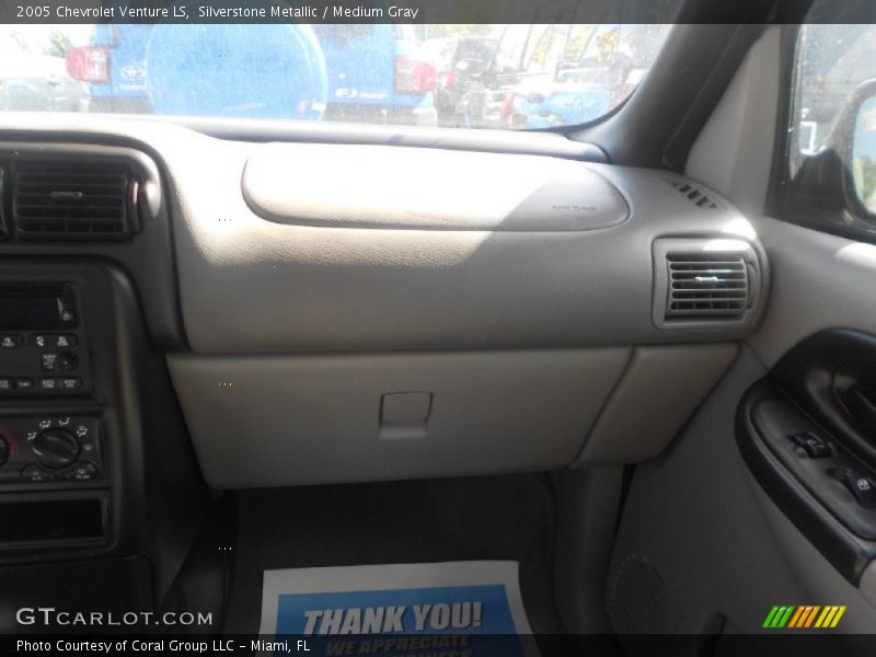 Silverstone Metallic / Medium Gray 2005 Chevrolet Venture LS
