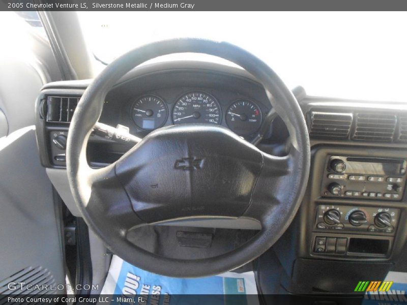 Silverstone Metallic / Medium Gray 2005 Chevrolet Venture LS