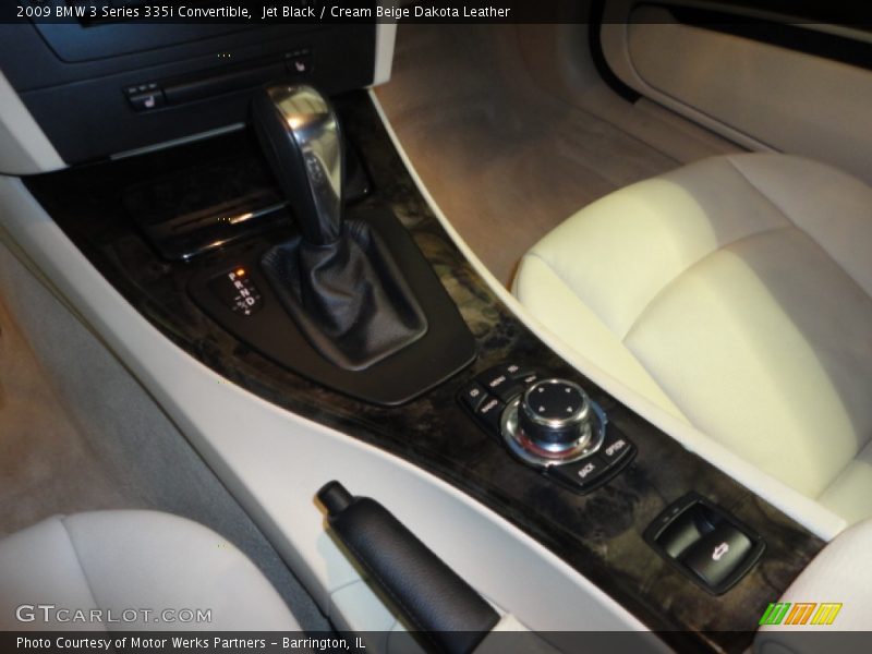 Jet Black / Cream Beige Dakota Leather 2009 BMW 3 Series 335i Convertible