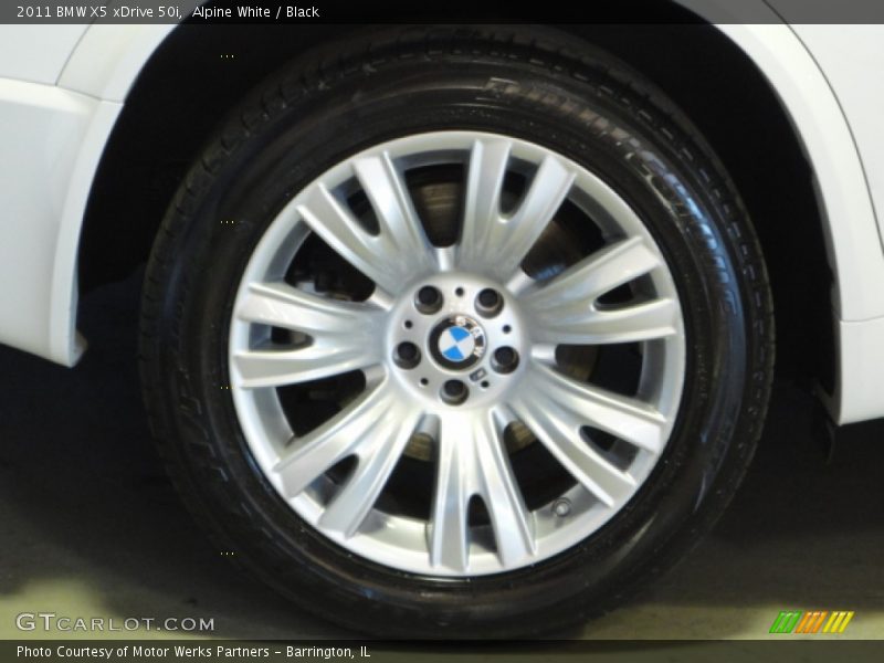 Alpine White / Black 2011 BMW X5 xDrive 50i