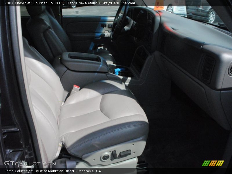 Dark Gray Metallic / Gray/Dark Charcoal 2004 Chevrolet Suburban 1500 LT