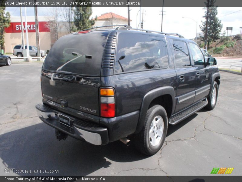 Dark Gray Metallic / Gray/Dark Charcoal 2004 Chevrolet Suburban 1500 LT