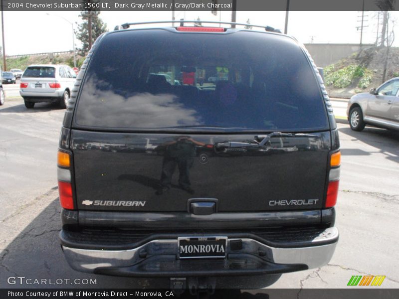 Dark Gray Metallic / Gray/Dark Charcoal 2004 Chevrolet Suburban 1500 LT