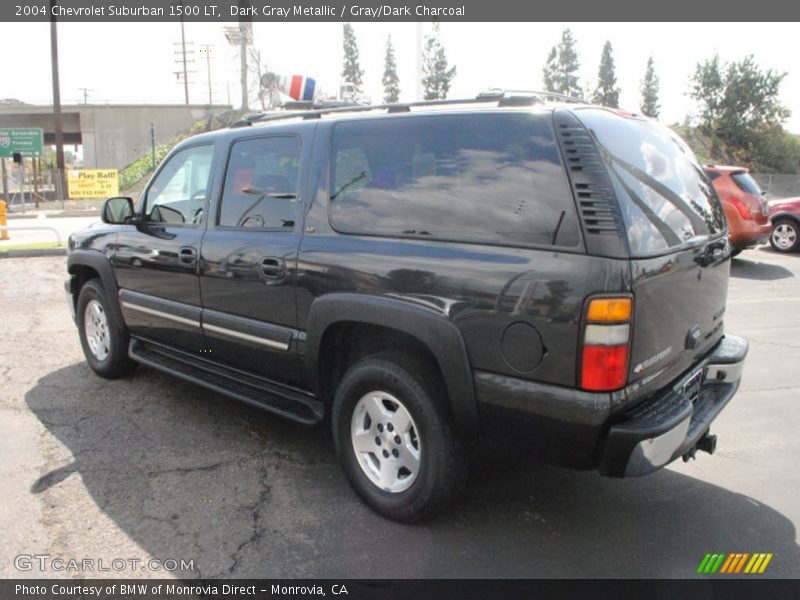 Dark Gray Metallic / Gray/Dark Charcoal 2004 Chevrolet Suburban 1500 LT