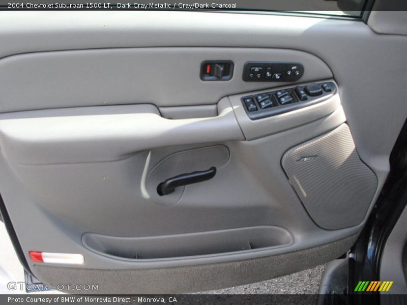 Dark Gray Metallic / Gray/Dark Charcoal 2004 Chevrolet Suburban 1500 LT