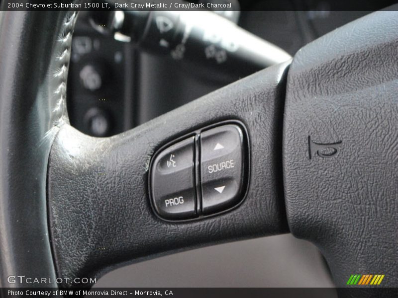 Dark Gray Metallic / Gray/Dark Charcoal 2004 Chevrolet Suburban 1500 LT
